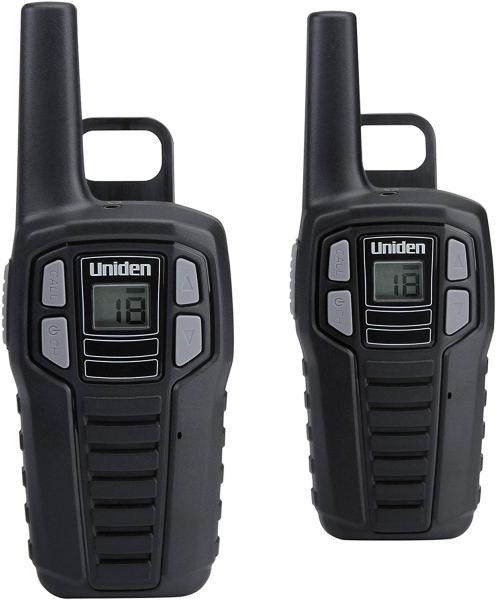 UNIDEN SX167-2C 2-Pack 16 Mile FRS/GMRS Two-Way Radios Walkie Talkies ...